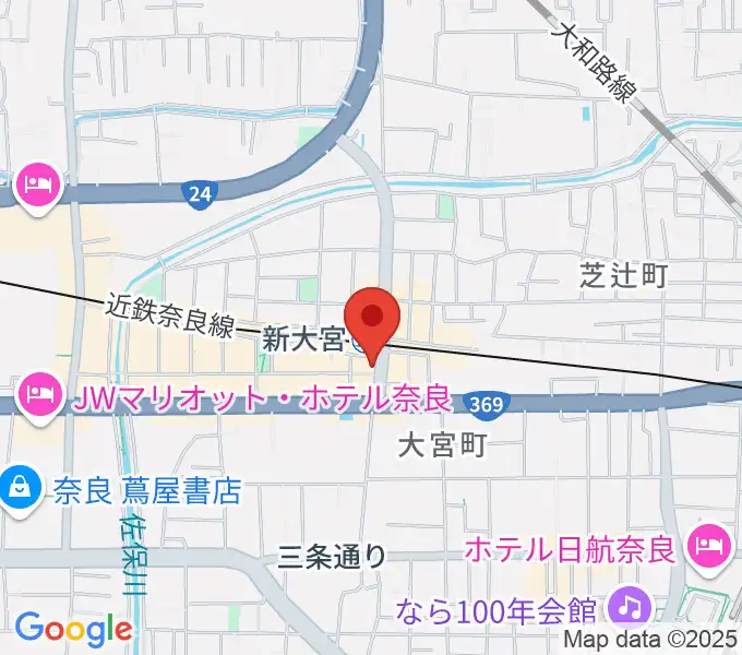 新大宮センター ヤマハミュージックの地図