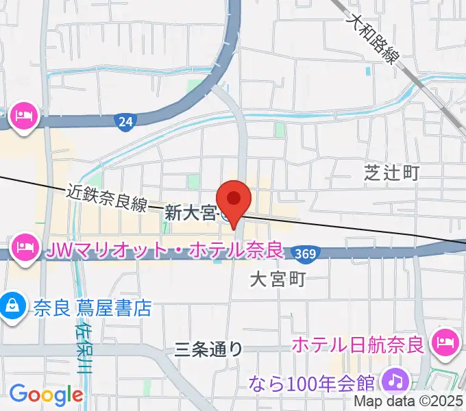 新大宮センター ヤマハミュージックの地図