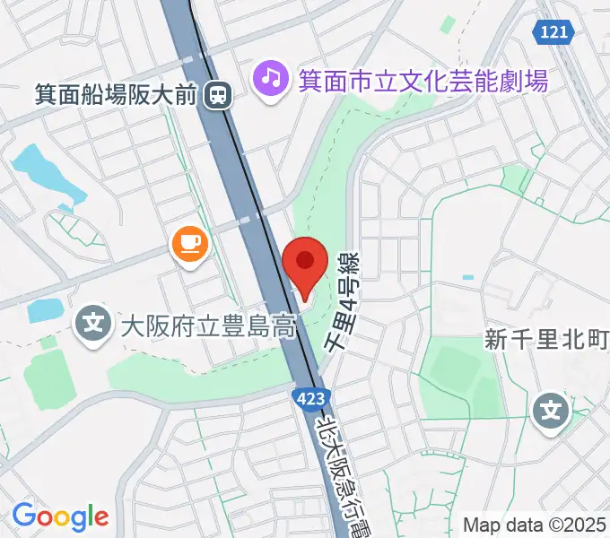 マークスミュージックの地図