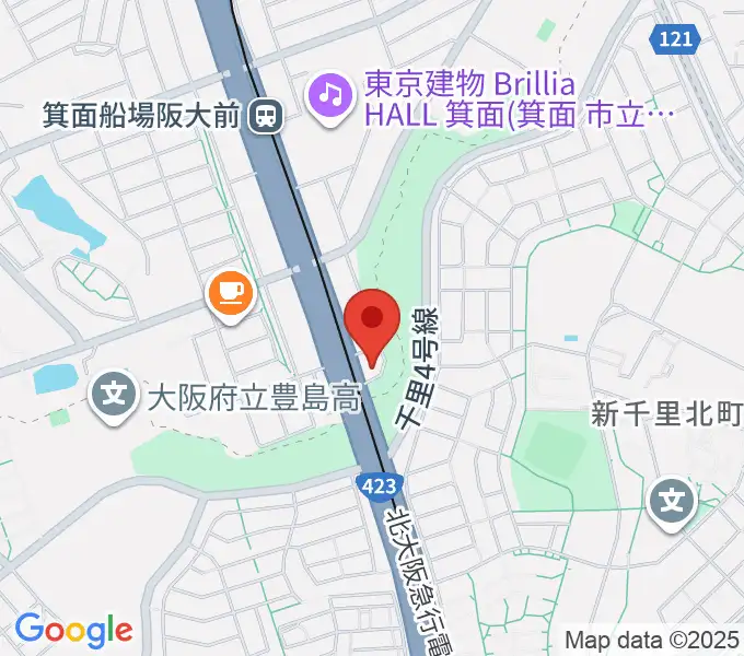 マークスミュージックの地図