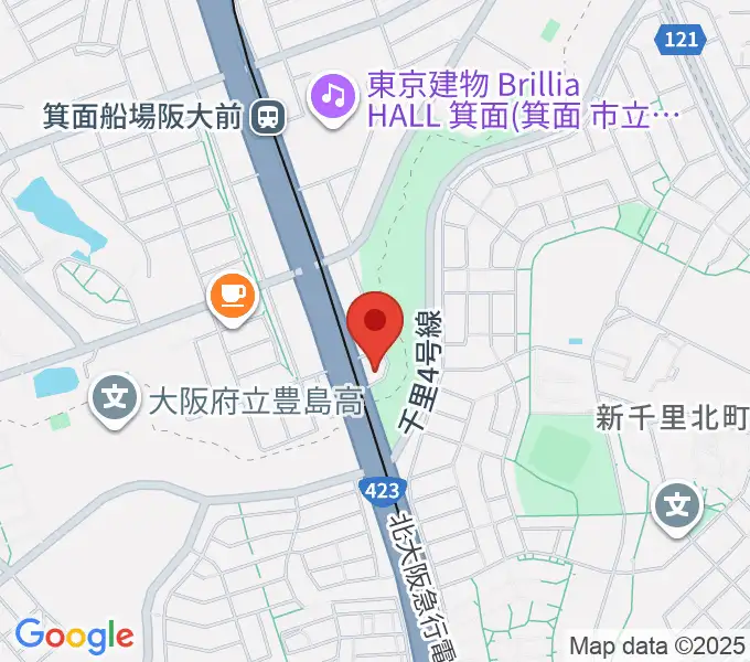 マークスミュージックの地図