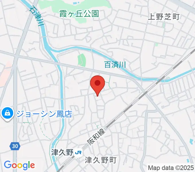 ぼたんピアノ教室の地図