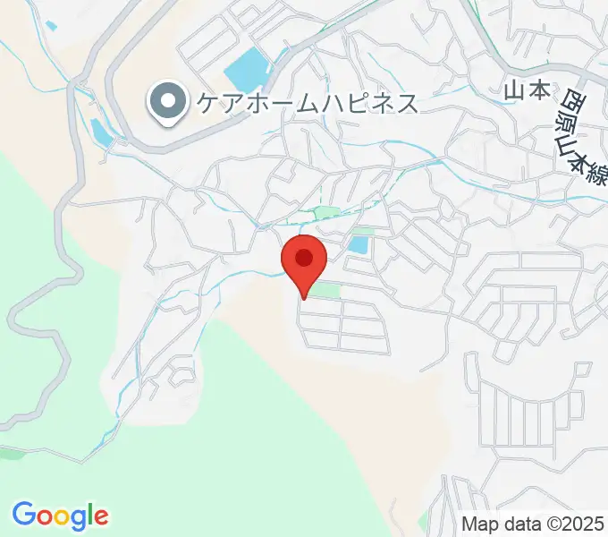 かまだピアノ教室の地図
