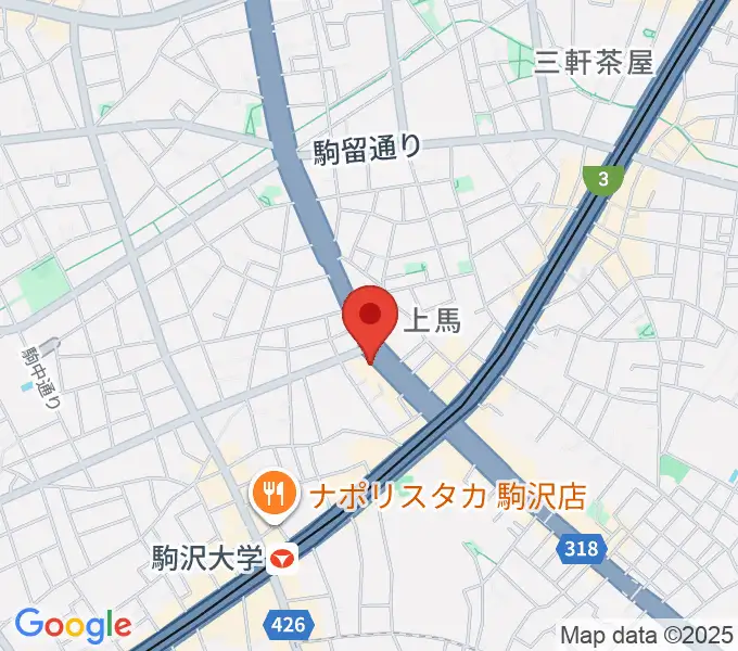 駒沢STRAWBERRY FIELDSの地図