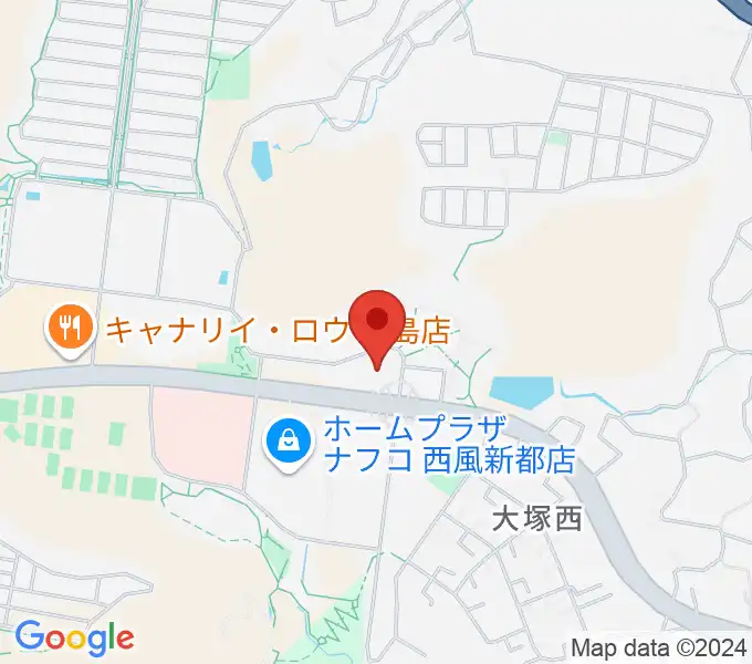 A.Cityセンター ヤマハミュージックの地図