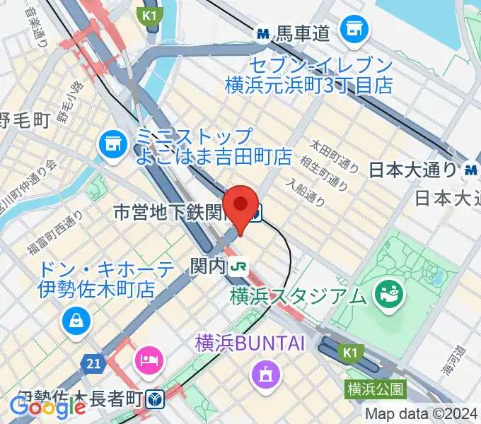 香恵ピアノ財団 ピアノ教室の地図