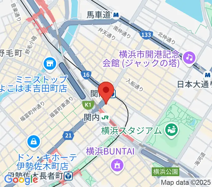 香恵ピアノ財団 ピアノ教室の地図