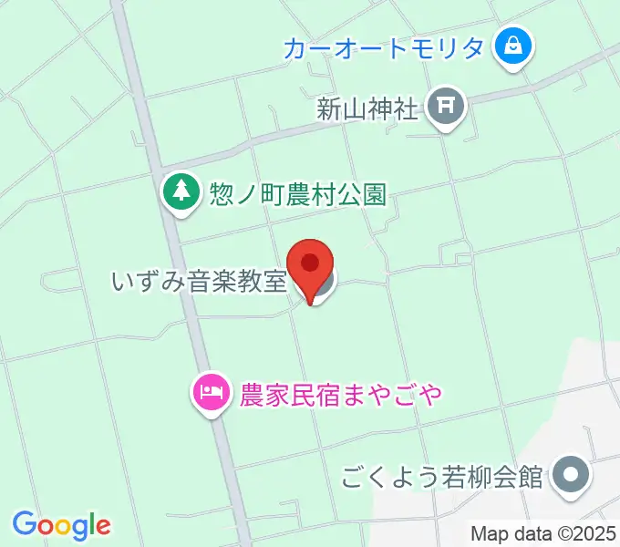 いずみ音楽教室の地図