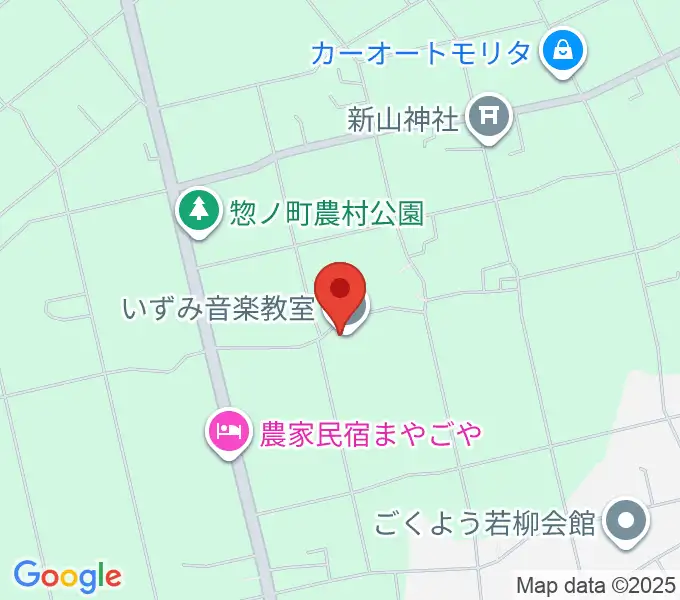 いずみ音楽教室の地図