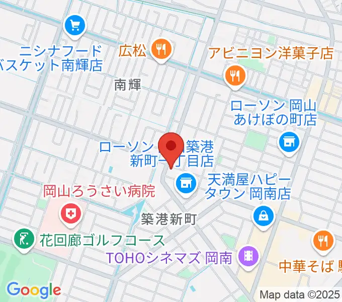 ミュージックセンター築港 ヤマハミュージックの地図
