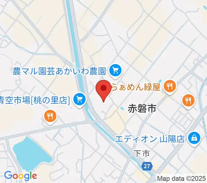 ミュージックセンター山陽 ヤマハミュージックの地図