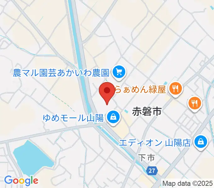 ミュージックセンター山陽 ヤマハミュージックの地図