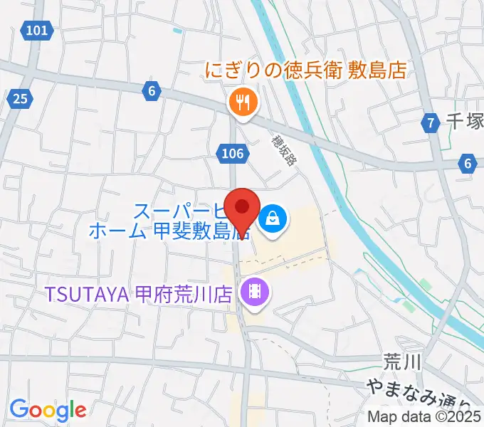 Walkin' Music Lessonの地図