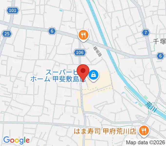 Walkin' Music Lessonの地図