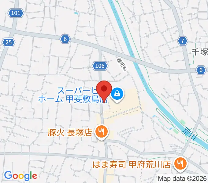 Walkin' Music Lessonの地図