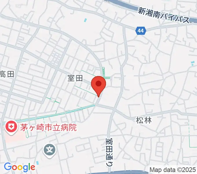 パプリカミュージックの地図