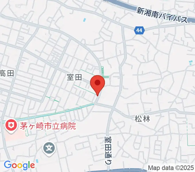 パプリカミュージックの地図
