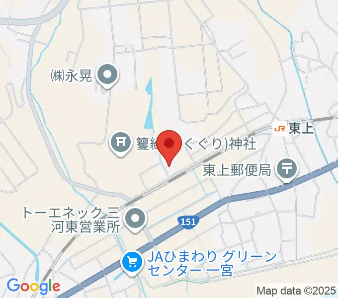 AIピアノ教室の地図