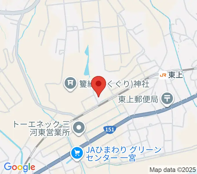 AIピアノ教室の地図