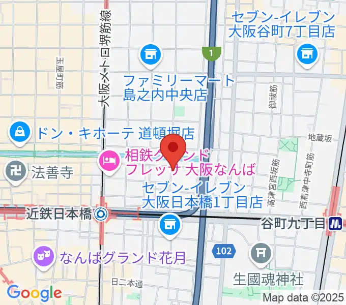 JAM`s Factoryの地図
