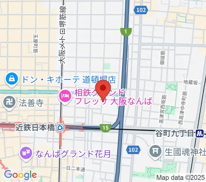 JAM`s Factoryの地図