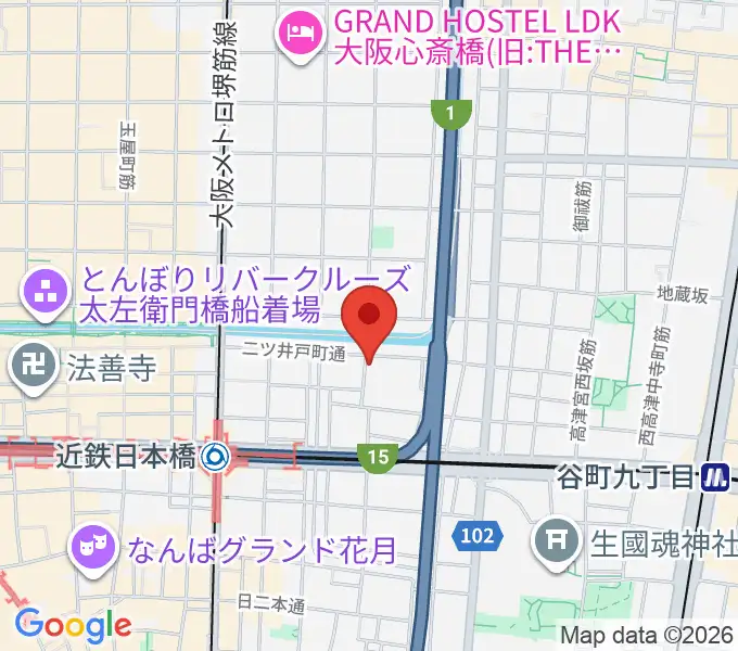 JAM`s Factoryの地図