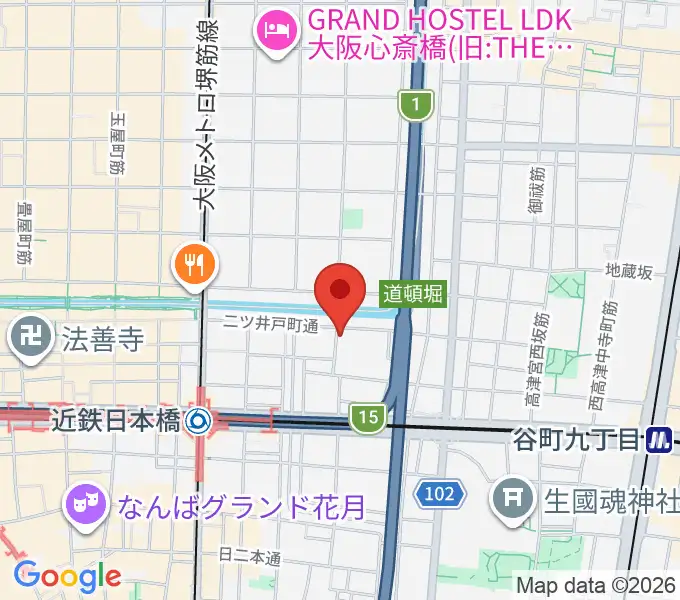 JAM`s Factoryの地図