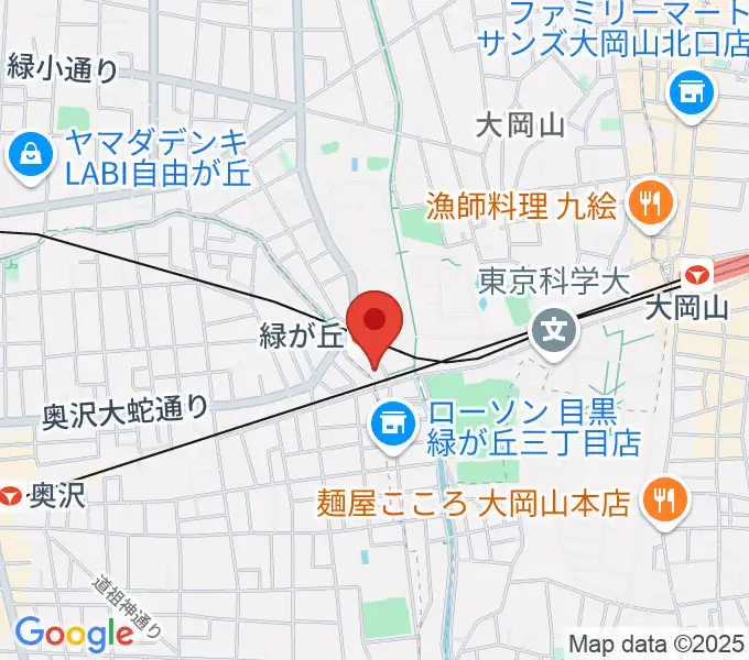  i-strings（アイストリングス）音楽教室の地図