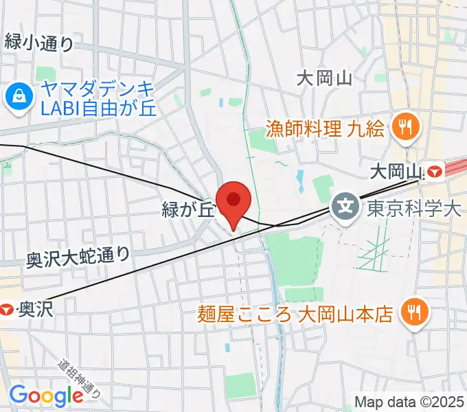  i-strings（アイストリングス）音楽教室の地図
