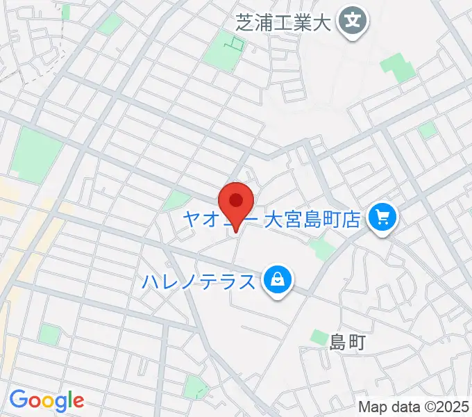 レスポワールピアノ教室の地図