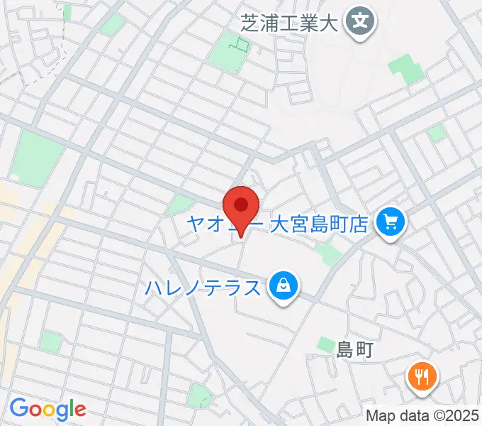 レスポワールピアノ教室の地図