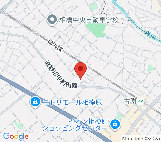 そらまめピアノ教室の地図