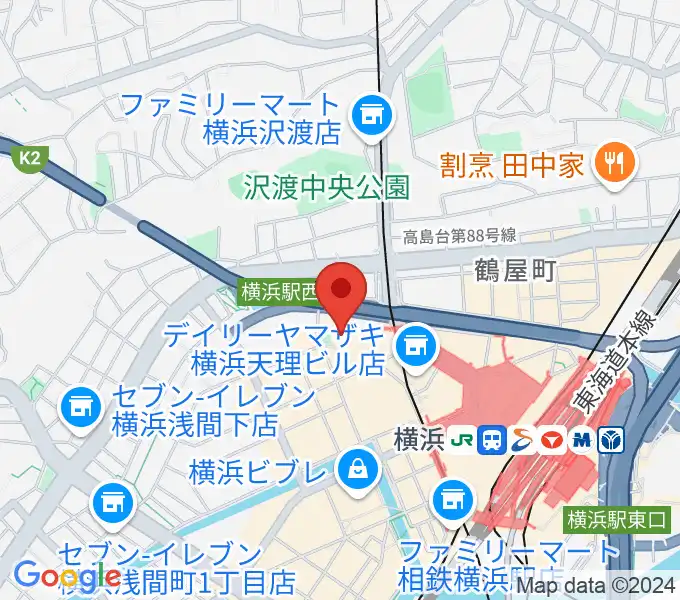 STスポットの地図