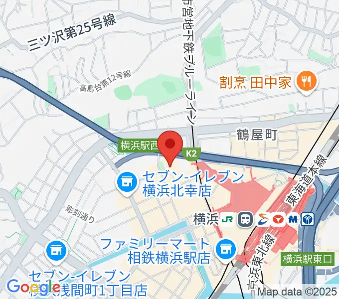 STスポットの地図