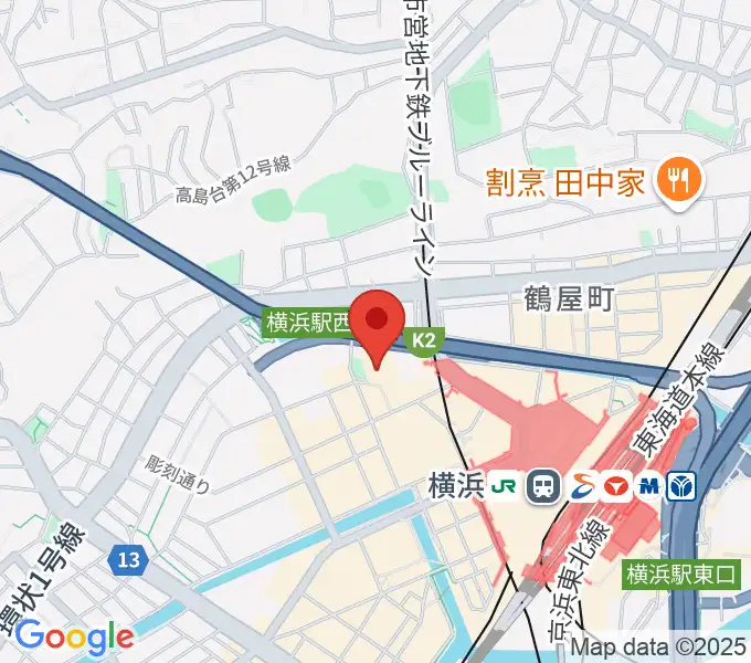 STスポットの地図