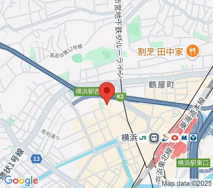 STスポットの地図