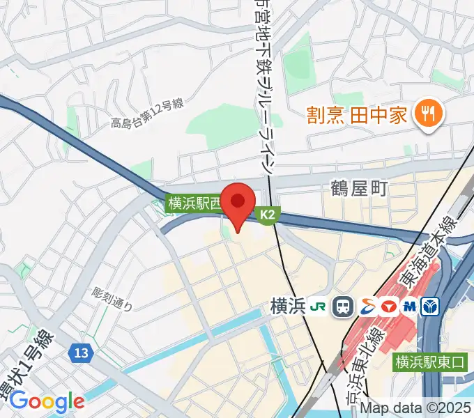 STスポットの地図