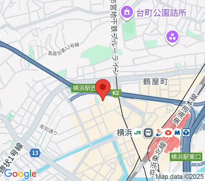 STスポットの地図