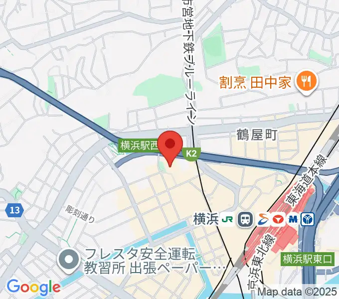 STスポットの地図