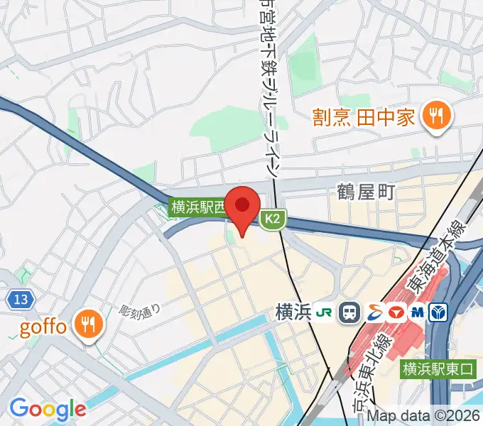 STスポットの地図