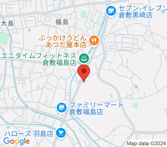 ユニスタイル倉敷 ヤマハミュージックの地図