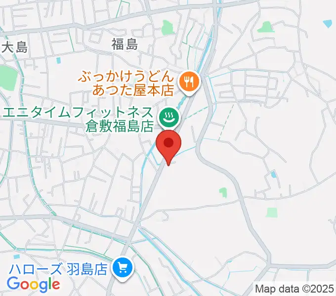 ユニスタイル倉敷 ヤマハミュージックの地図