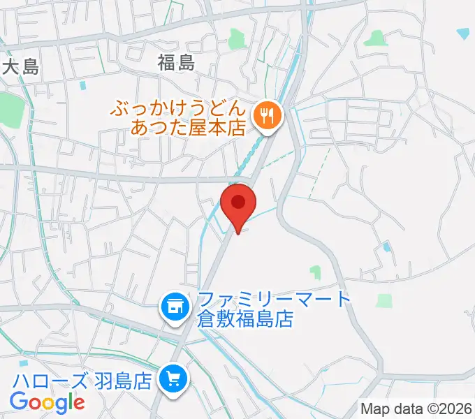 ユニスタイル倉敷 ヤマハミュージックの地図