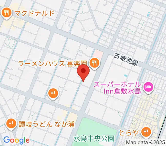 ミュージックセンター水島 ヤマハミュージックの地図