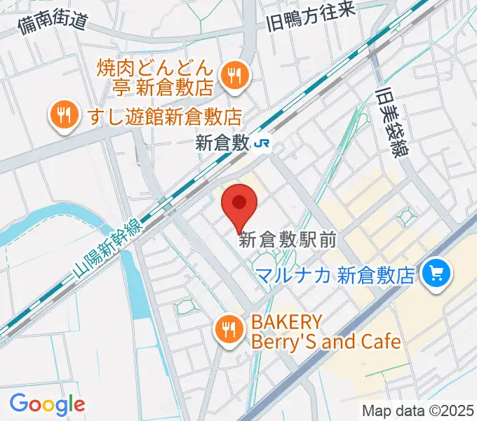 ミュージックセンター玉島 ヤマハミュージックの地図