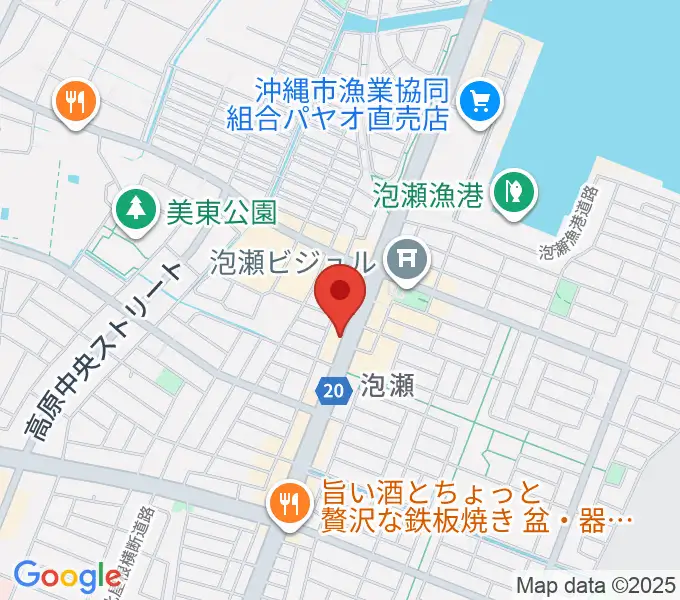 Yumeボーカル教室 沖縄/泡瀬校の地図