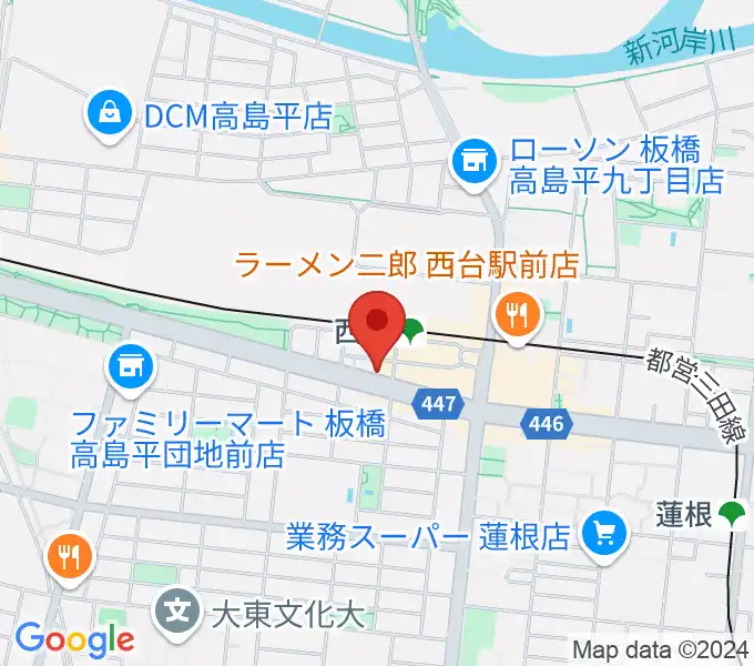 マツモトピアノサービスの地図