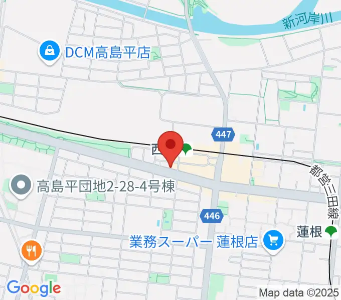 マツモトピアノサービスの地図