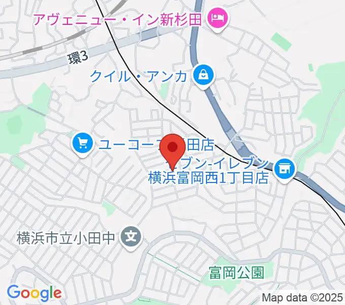 水谷玲子ピアノ教室の地図