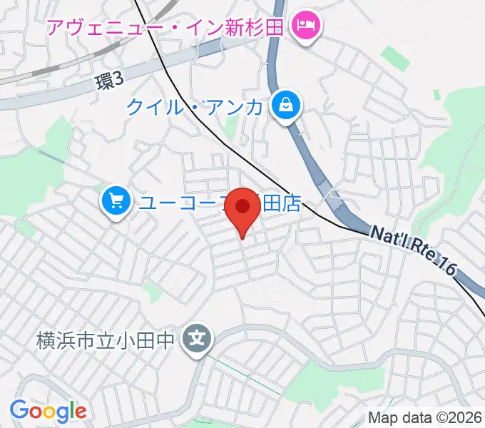 水谷玲子ピアノ教室の地図